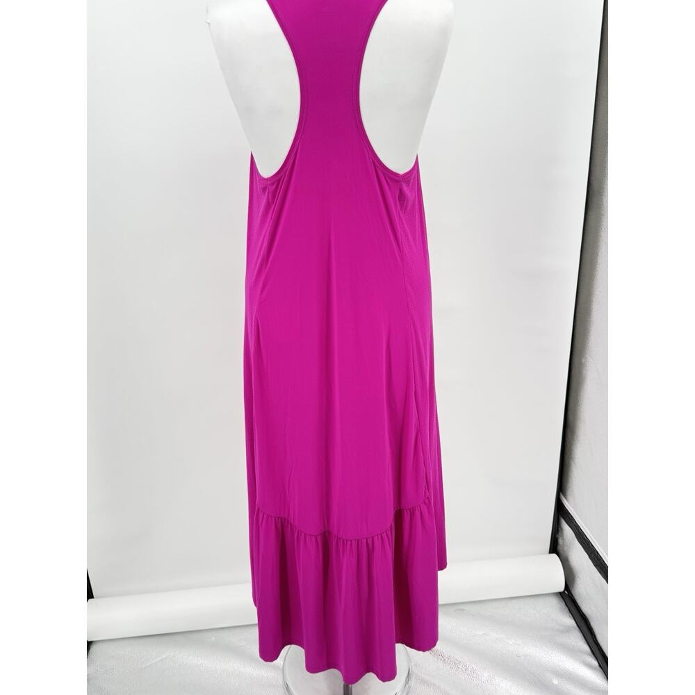Sweaty Betty Explorer Ace Midi Dress Racerback Purple Pink Athletic Medium - Picture 8 of 15